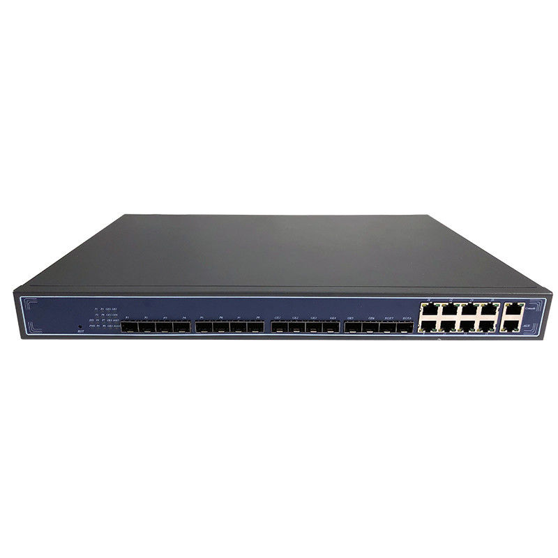 FTTH FTTX Fiber Optic OLT GPON 8 Port Tx1310nm Rx1490nm ZC-1008G