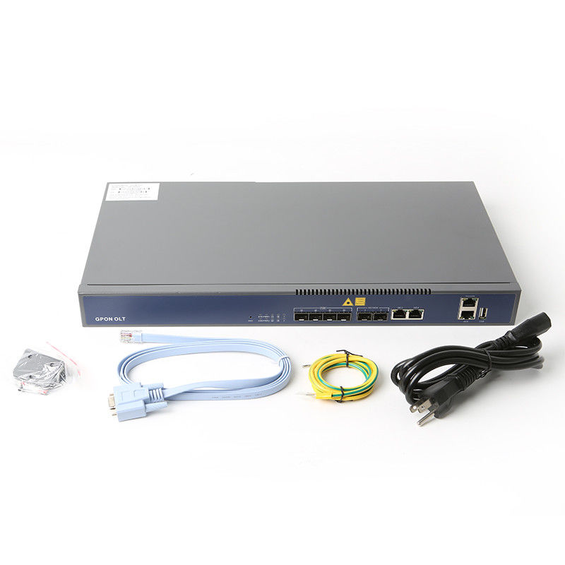 ZIKUN GPON OLT ZC-P1004G 4 Port GEPON OLT Fiber Network